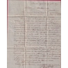LETTRE DE BUENOS AIRES ARGENTINE ARGENTINA MARQUE ECHANGE GB 1F60 VOIE ANGLAISE POUR GRAULHET TARN 1868 LETTRE
