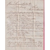 LETTRE DE NEW YORK USA TAXE TAMPON 26 DOUBLE PORT 1854 STEAMER EUROPA POUR BORDEAUX GIRONDE LETTRE