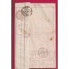 N°14 PC 2427 PEZENAS HERAULT BOITE RURALE B CAZOULS POUR PARIS LETTRE