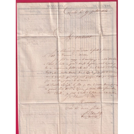 N°14 PC 2427 PEZENAS HERAULT BOITE RURALE B CAZOULS POUR PARIS LETTRE