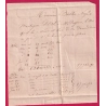 N°14 PC 2427 PEZENAS HERAULT BOITE RURALE B CAZOULS POUR PARIS LETTRE
