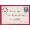 N°14 PC 1680 LAVOUTE CHILHAC HAUTE LOIRE CAD TYPE 22 INDICE 17 POUR ST FLOUR CANTAL LETTRE