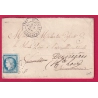 N°60 GC 3687 ST JULIEN DE CHAPTEUIL HAUTE LOIRE POUR VERSAILLES ASSEMBLEE NATIONALE REEXP DUNIERES LETTRE