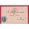 N°60 GC 99 CAD TYPE 18 ANGERS MAINE ET LOIRE POUR BAUGE LETTRE
