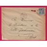 N°90 AMBULANT MARITIME LOANGO A MARSEILLE 1899 POUR PARIS LETTRE COVER