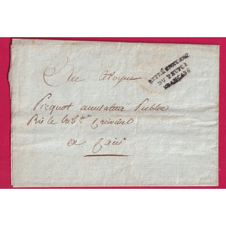 FRANCHISE REPRESENTANT DU PEUPLE FRANCAIS DE CAEN POUR CAEN CALVADOS LETTRE