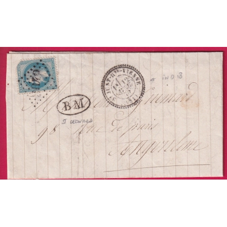 N°29 GC 2049 CAD S JUST HAUTE VIENNE CAD TYPE 24 BM DE ST LEONARD GC DE LIMOGES LETTRE