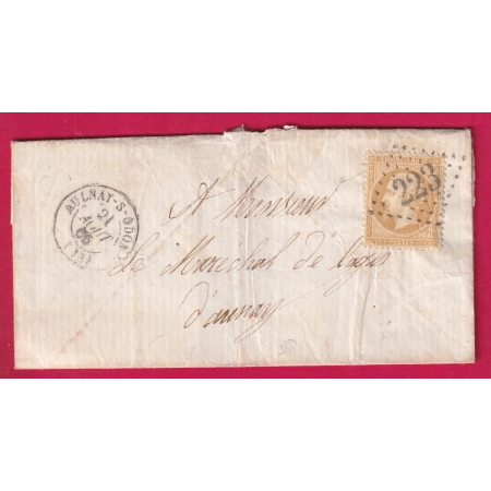 N°21 GC 223 AULNAY SUR ODON CALVADOS POUR AULNAY LETTRE