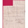 MARQUE P89P APT VAUCLUSE TEXTE DE GORCES 1823 POUR HYERES VAR INDICE 12 LETTRE