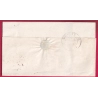 CURSIVE 50 PANCEY HAUTE MARNE DECIME RURAL 1845 POUR BOLOGNE T12 VIGNORY AU DOS INDICE 16 LETTRE