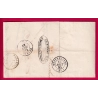 CURSIVE 82 MONTHUREUX SUR SAONE CAD TYPE 12 DARNEY VOSGES POUR AUDINCOURT INDICE 14 LETTRE