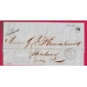 CURSIVE 82 CORMIMONT VOSGES CAD  TYPE 15 SAULXURE 1847 OR LA BRESSE POUR STRASBOURG LETTRE