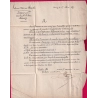 COMMUNE DE PARIS TENTATIVE ENTREE NANCY MEURTHE ET MOSELLE 27 MAI 1871 POUR PARIS TARIF IMPRIME SANS CACHET ARRIVE