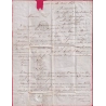 CURSIVE 69 CONFLANS SUR LANTERNE HAUTE SAONE CAD TYPE 14 LUXEUIL POUR CLERMONT FERRAND 1851 LETTRE
