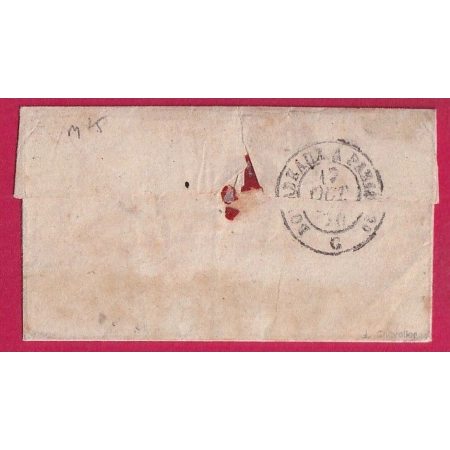 GUERRE 1870 TENTATIVE ENTREE ANGOULEME CHARENTE 16 OCT 1870 MENTION ARRIVE 18 FEVRIER 1871 LETTRE