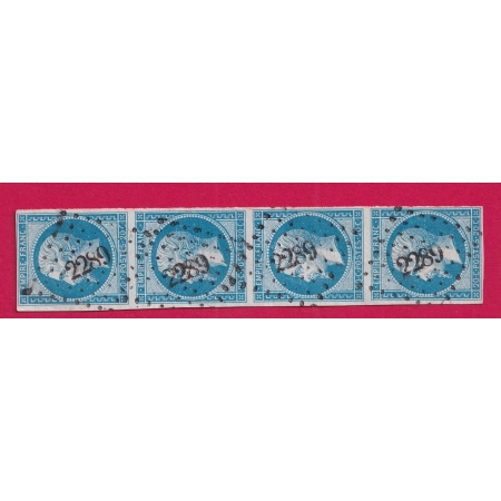 N°14A BANDE DE 4 PC 2289 NOLAY COTE D'OR TIMBRE BRIEFMARKEN STAMP FRANCE