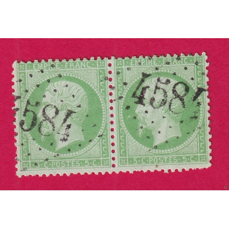 N°20 PAIRE GC 4584 MARANVILLE HAUTE MARNE TIMBRE BRIEFMARKEN STAMP FRANCE