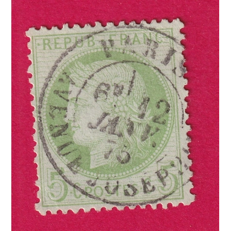 N°53 CAD PARIS AVENUE JOSEPHINE BRIEFMARKEN STAMP FRANCE