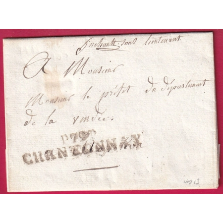 MARQUE P79P CHANTONNAY VENDEE INDICE 13 LETTRE