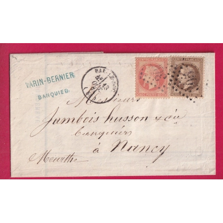 N°30 31 GC 305 BAR LE DUC MOSELLE POUR NANCY MEURTHE ET MOSELLE LETTRE COVER