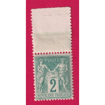 N°74 BDF SANS CHARNIERE TIMBRE STAMP BRIEFMARKEN