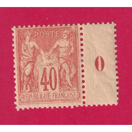 N°94 MILLESIME 0 NEUF SANS CHARNIERE TIMBRE STAMP BRIEFMARKEN