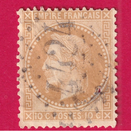 N°28 GC 4424 CHEUX CALVADOS COTE 90€ SUR BLEU TIMBRE STAMP BRIEFMARKEN