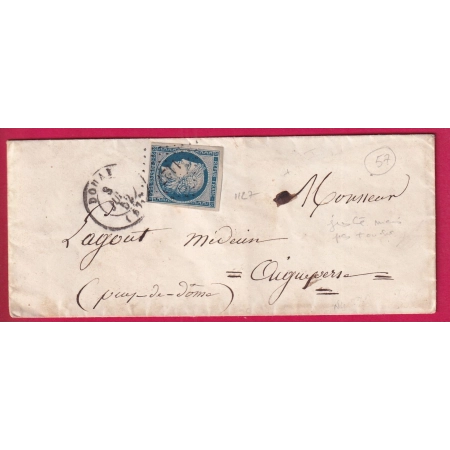 N°4 PC 1127 DOUAI NORD POUR AIGUEPERSE PUY DE DOME LETTRE