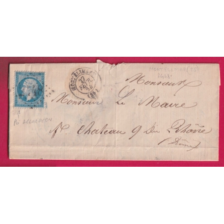 N°22 VARIETE PLI ACCORDEON GC 2748 MONTELIMAR DROME POUR CHATEAUNEUF DU RHONE DOUBLE PORT LOCAL LETTRE
