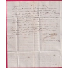 MARQUE CONQUIS 98 LUXEMBOURG 1799 POUR LIEGE BELGIQUE LETTRE