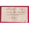 MARQUE RHEIMS REIMS MARNE 1756 LENAIN N°9 INDICE 13 POUR TROYES AUBE LETTRE
