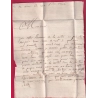 MARQUE RHEIMS REIMS MARNE 1756 LENAIN N°9 INDICE 13 POUR TROYES AUBE LETTRE
