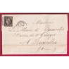 N°4 TTB GRILLE POITIERS VIENNE 1850 POUR BRUXEROLLES LE MAIRE LETTRE