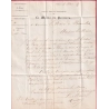 N°4 TTB GRILLE POITIERS VIENNE 1850 POUR BRUXEROLLES LE MAIRE LETTRE