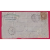 N°30 TARDIF LA FERTE SOUS JOUARRE SEUNE ET MARNE 1898 POUR GRAND BASSAM COTE D'IVOIRE LETTRE