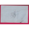 N°56 CAD LE HAVRE SEINE INFRIEURE POUR AUGSBURG ALLEMAGNE 1876 LETTRE