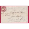 ALSACE LORRAINE SCHIRMECK BAS RHIN POUR SCHILTIGHEIM 1873 LETTRE
