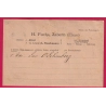 ALSACE LORRAINE ZABERN SAVERNE 1874 BAS RHIN POUR RIXHEIM CARTE REPIQUE LETTRE