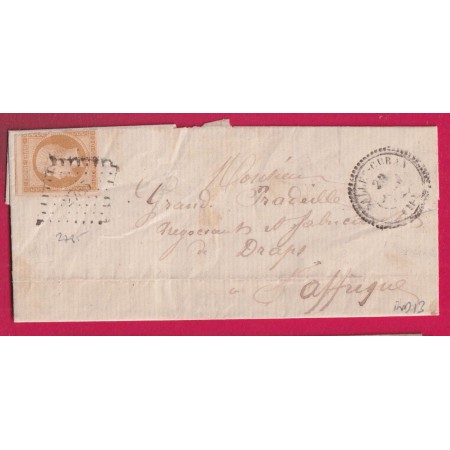 N°13 PC 2785 SALLES CURAN AVEYRON CAD TYPE 22 POUR ST AFFRIQUE INDICE 13 LETTRE