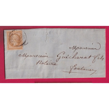 N°13 CAD TYPE 15 ST HEAND LOIRE POUR FONTAINES LETTRE