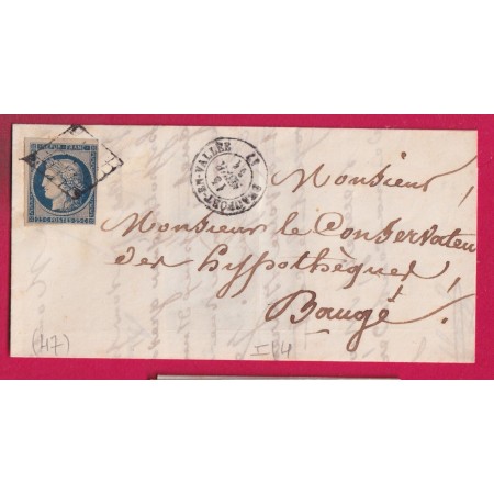 N°4 GRILLE BEAUFORT EN VALLEE MAINE ET LOIRE POUR BAUGE LETTRE