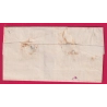 N°29 CAD TYPE 24 PONT FARCY CALVADOS AXE TAMPON 30 CHARGE D'OFFICE TAXE POUR TIMBRE AYANT DEJA SERVI LETTRE