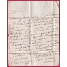 MARQUE MANUSCRIT DREUX EURE ET LOIR 1764 LENAIN N°1A INDICE 12 POUR DOURDAN SEINE ET OISE LETTRE