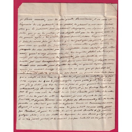 MARQUE L'ISLE JOURDAN GERS 1787 LENAIN N°3 INDICE 12 POUR PIERRELATTE DROME LETTRE