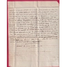 MARQUE L'ISLE JOURDAN GERS 1787 LENAIN N°3 INDICE 12 POUR PIERRELATTE DROME LETTRE