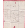 MARQUE 66 DELLE HAUT RHIN POUR PARIS 1826 TEXTE DE BEAUCOURT LETTRE