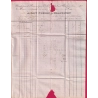 MARQUE 66 DELLE HAUT RHIN POUR PARIS 1826 TEXTE DE BEAUCOURT LETTRE