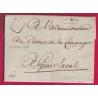 PETITE POSTE DE LYON REMISE AU FACTEUR 1795 POUR ST GENIS LAVAL LES ADMINISTRATEURS DU RHONE DISTRICT DE LA CAMPAGNE