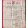 PETITE POSTE DE LYON REMISE AU FACTEUR 1795 POUR ST GENIS LAVAL LES ADMINISTRATEURS DU RHONE DISTRICT DE LA CAMPAGNE