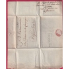 PETITE POSTE DE LYON REMISE AU FACTEUR 1795 POUR ST GENIS LAVAL LES ADMINISTRATEURS DU RHONE DISTRICT DE LA CAMPAGNE